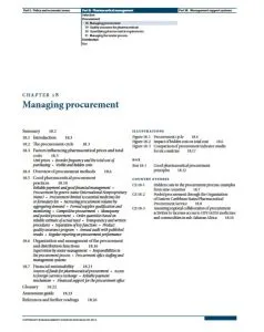 Managing Procurement MDS-3